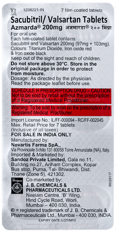 Azmarda 200mg Tablet 7