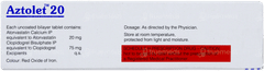 Aztolet 20 Tablet 10