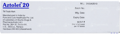 Aztolet 20 Tablet 10