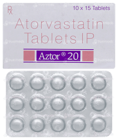 Aztor 20 Tablet 15 Aztor 20 Tablet 15