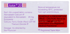 Aztor 20 Tablet 15 Aztor 20 Tablet 15