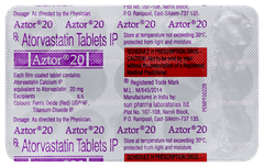 Aztor 20 Tablet 15 Aztor 20 Tablet 15