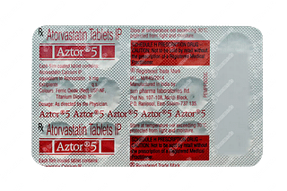 Aztor 5 MG Tablet 15