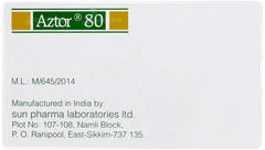 Aztor 80 Tablet 15 Aztor 80 Tablet 15