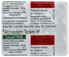 Aztor 80 Tablet 15 Aztor 80 Tablet 15