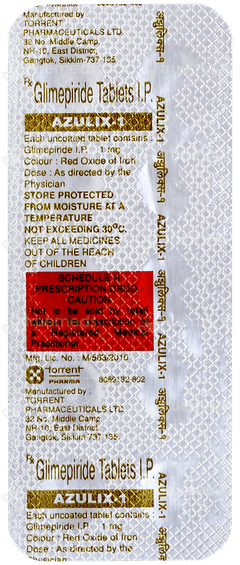 Azulix 1 Tablet 10 Azulix 1 Tablet 10