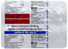 Azulix Mv 2/0.2 Tablet 10 Azulix Mv 2/0.2 Tablet 10