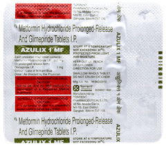 Azulix 1 Mf Tablet 15 Azulix 1 Mf Tablet 15