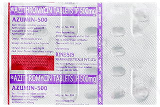 Azumin 500 Mg Tablet 6