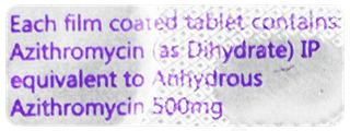 Azumin 500 Mg Tablet 6