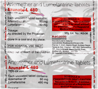 Azunate L 480/80 MG Tablet 6