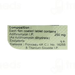 Azysafe 250 Tablet 6 Azysafe 250 Tablet 6