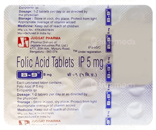 B 9 5Mg Tablet 30
