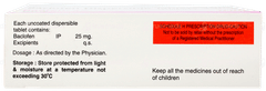 Bacfen 25 Tablet 10