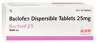 Bacfen 25 Tablet 10