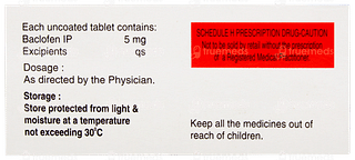 Bacfen 5 Tablet 10