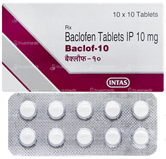 Baclof 10 Tablet 10