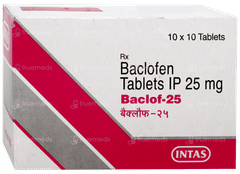 Baclof 25 Tablet 10