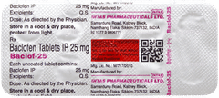 Baclof 25 Tablet 10