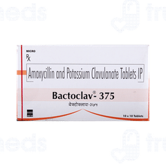 Bactoclav 375 Tablet 10 Bactoclav 375 Tablet 10
