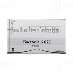 Bactoclav 625 Tablet 10 Bactoclav 625 Tablet 10