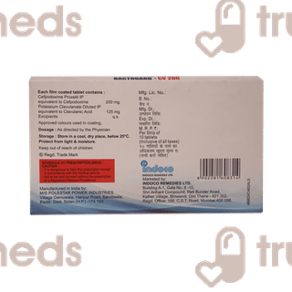 Bactogard Cv 200 Tablet 10
