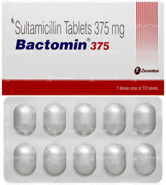Bactomin 375 Tablet 10 Bactomin 375 Tablet 10