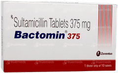 Bactomin 375 Tablet 10 Bactomin 375 Tablet 10