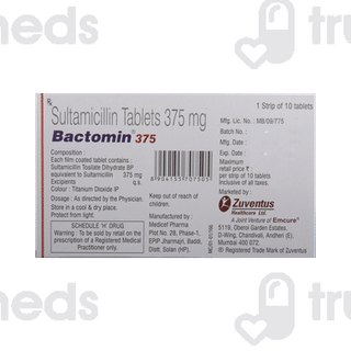 Bactomin 375 Tablet 10