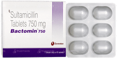 Bactomin 750 Tablet 6 Bactomin 750 Tablet 6