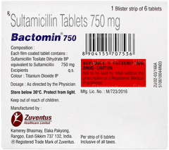 Bactomin 750 Tablet 6