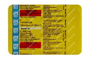 Bactrim Ds 160/800 MG Tablet 10