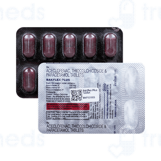 Bakflex Plus Tablet 10: Uses, Side Effects, Price & Substitutes