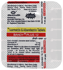 Bandy Plus 12 Chewable Tablet 1 Bandy Plus 12 Chewable Tablet 1