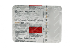 Baycip 500 Tablet 10 Baycip 500 Tablet 10