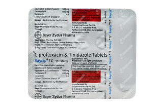 Baycip Tz 500/600 MG Tablet 10