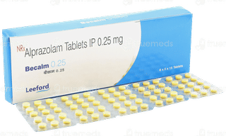 Becalm 0.25 Mg Tablet 15