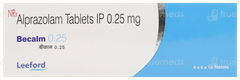 Becalm 0.25 Mg Tablet 15