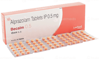 Becalm 0.5 Mg Tablet 15