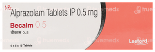 Becalm 0.5 Mg Tablet 15