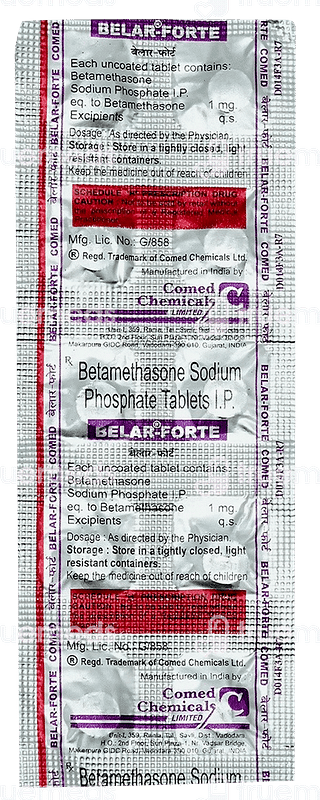 Belar Forte 1 MG Tablet 10