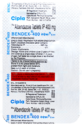 Bendex 400 Tablet 1