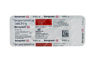 Bengreat 8 MG Tablet 10