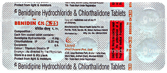 Benidin Ch 6.25 Tablet 10