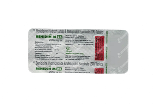 Benidin M 4/25 MG Tablet Sr 10