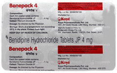 Benepack 4 Tablet 15 Benepack 4 Tablet 15