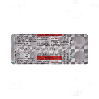 Bepomac 10 MG Tablet 10