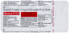 Besicor T 2.5 Tablet 10 Besicor T 2.5 Tablet 10