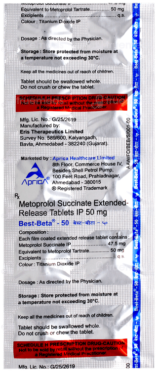 Best Beta 50 Tablet 10