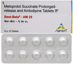 Best Beta Am 25 Tablet 10